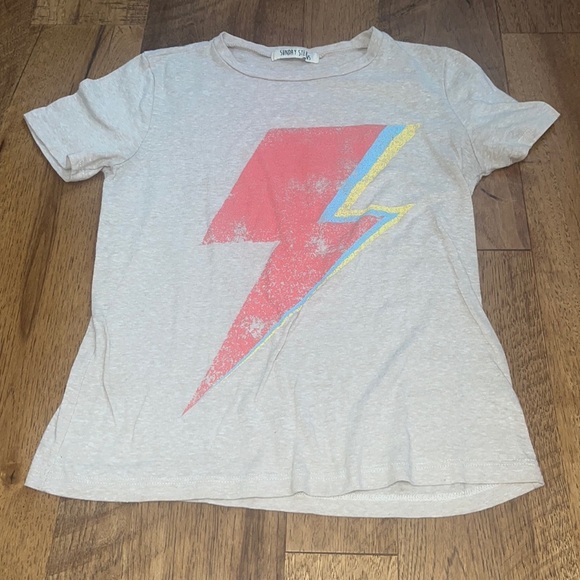 Sunday Stevens Woman’s Lightning Tee Size S - Picture 1 of 5